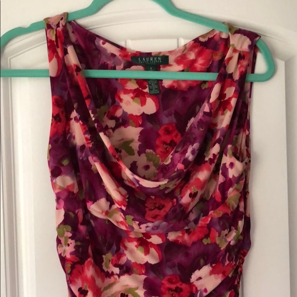 Lauren floral dress. Perfect condition.